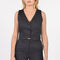 TOP VESTON KOBE Black CHEMISIER KOOKAI Mode Kookai