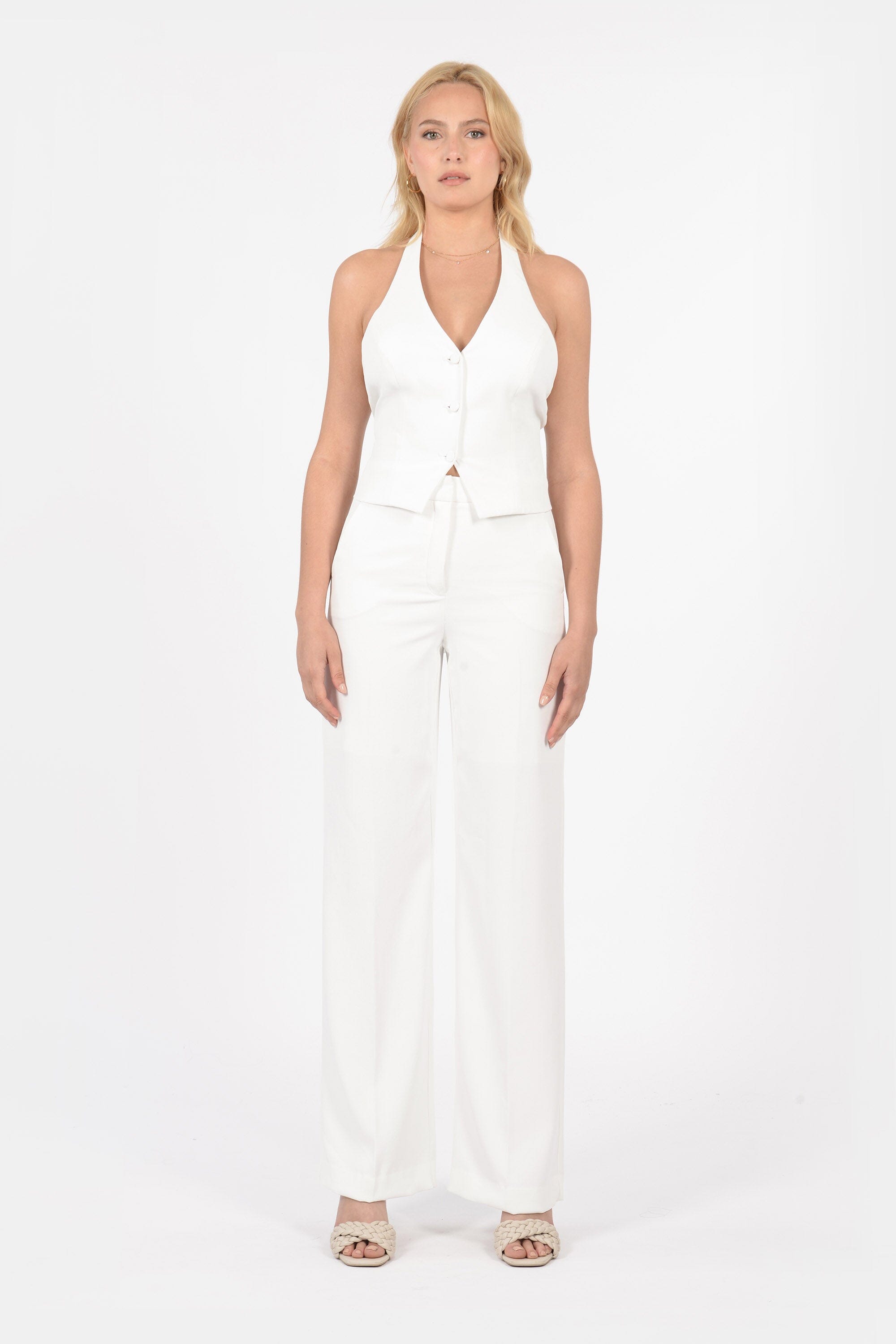 TOP VESTON KOBE NATURAL WHITE CHEMISIER KOOKAI Mode Kookai