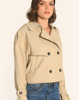 TRENCH COURT - BEIGE - ADAM TRENCH NEW KOOKAI Mode Kookai