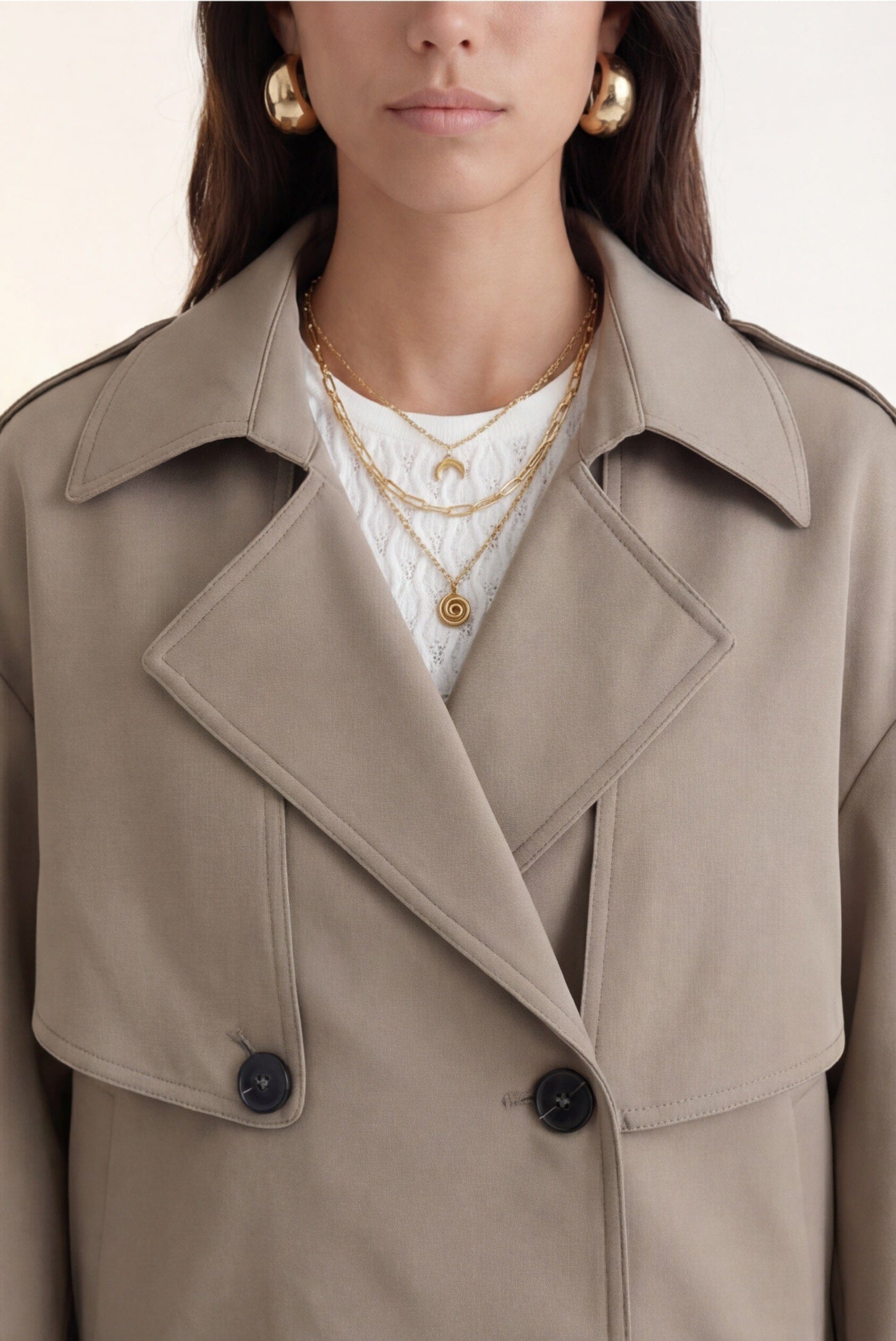 TRENCH COURT - CLARK - OLIVE TRENCH NEW KOOKAI Mode Kookai