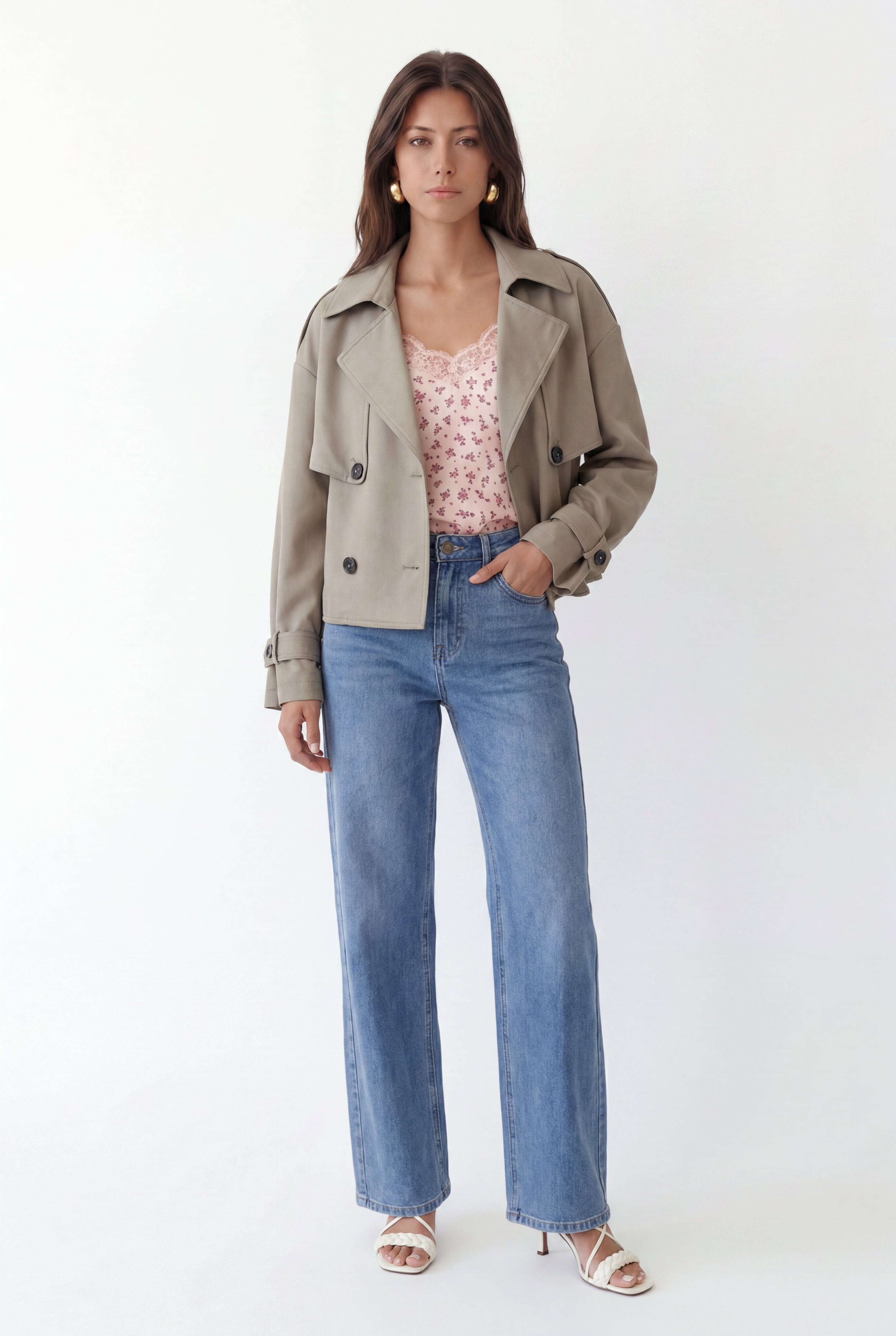 TRENCH COURT - CLARK - OLIVE TRENCH NEW KOOKAI Mode Kookai