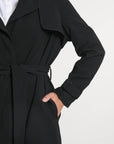 TRENCH LONG ASHER NOIR TRENCH NEW KOOKAI Mode Kookai