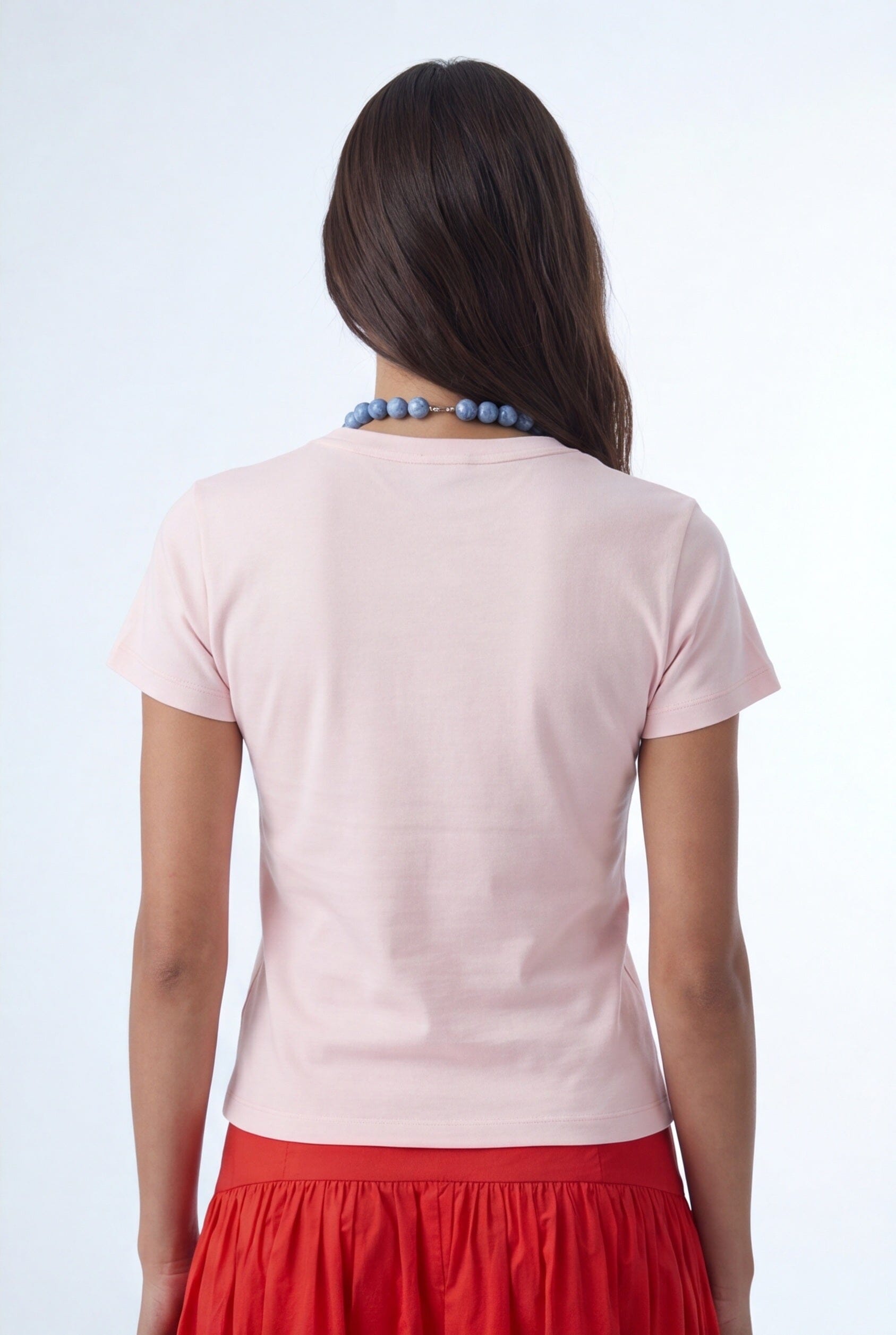 TSHIRT SLIM - CODY - ROSE TEE SHIRT NEW KOOKAI Mode Kookai