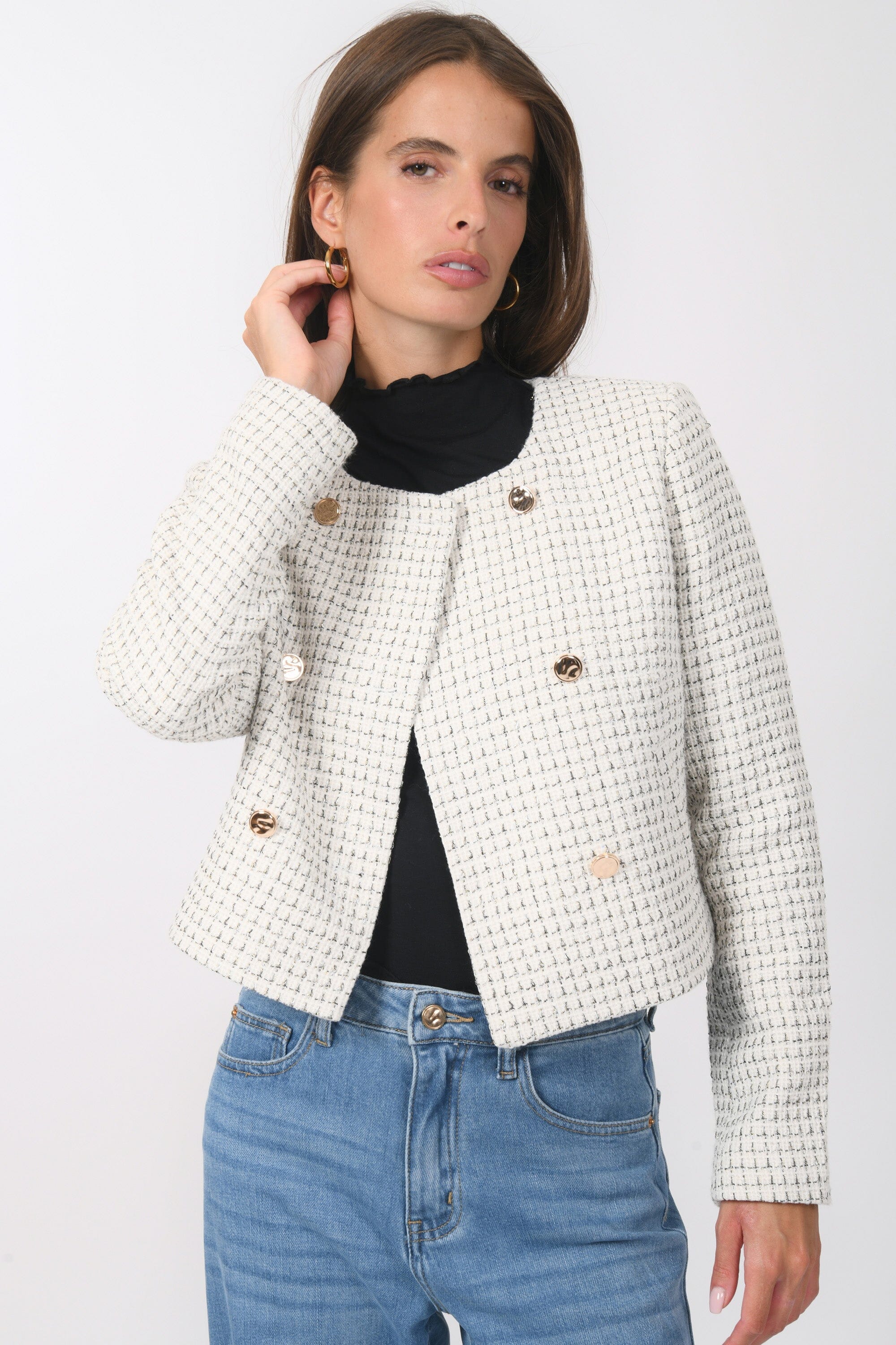 VESTE - BAIONA - ECRU VESTE NEW KOOKAI Mode Kookai