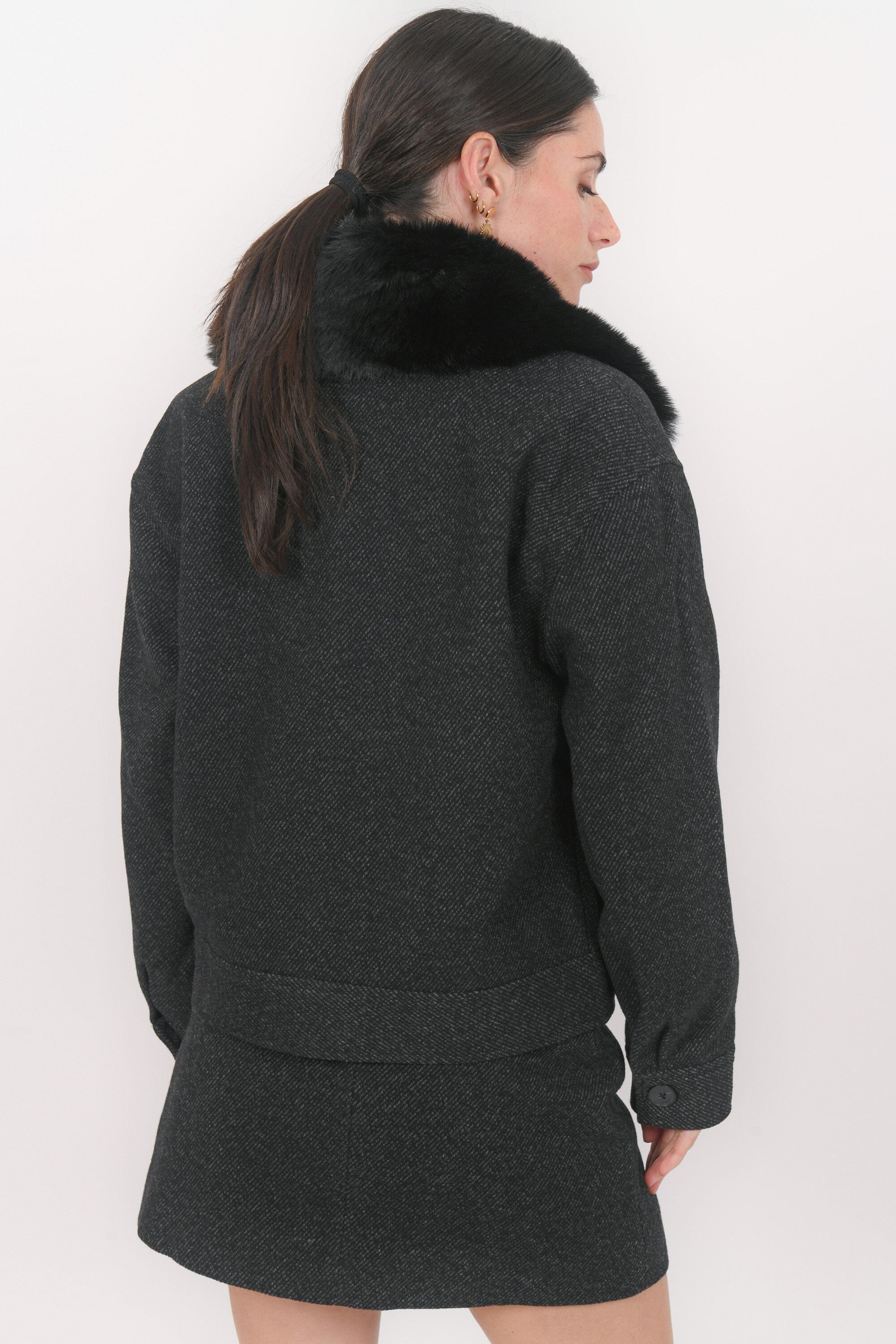 VESTE - BLONDIE - ANTHRACITE VESTE NEW KOOKAI Mode Kookai