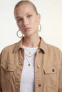 VESTE - COCONUT - CAMEL VESTE SPORTSWEAR NEW KOOKAI Mode Kookai
