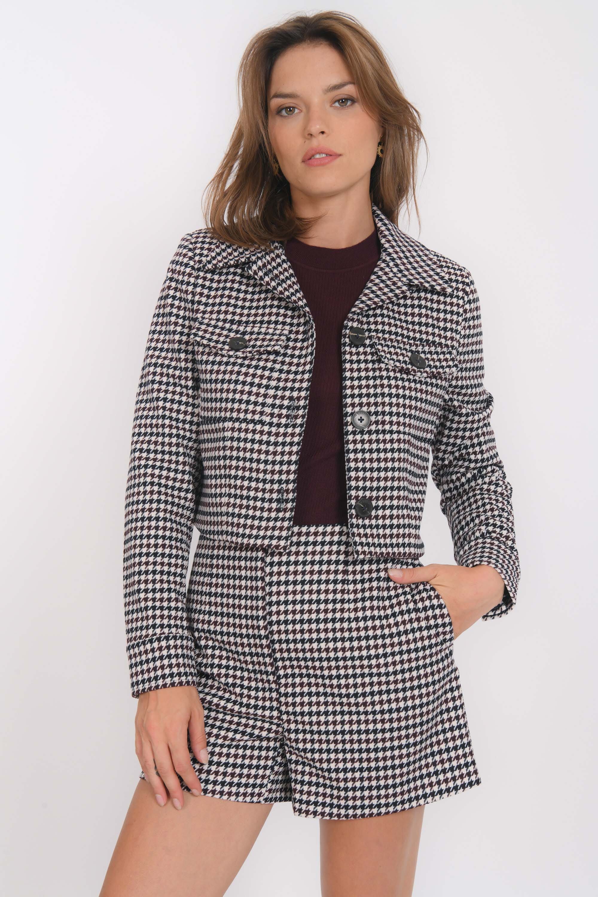 VESTE COURTE - BARON - MARINE VESTE NEW KOOKAI Mode Kookai