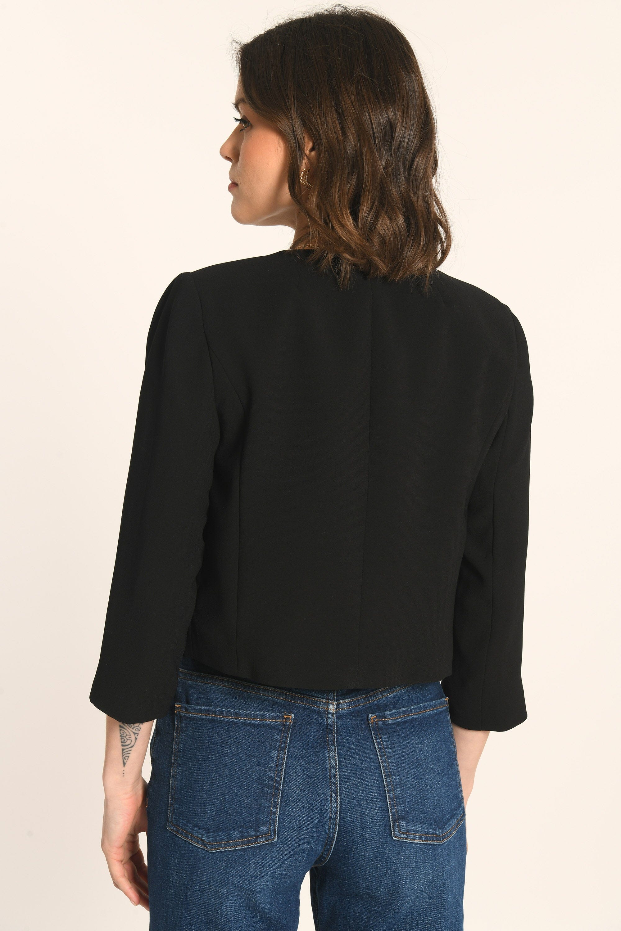 VESTE COURTE - NOIR - JACQUELINE VESTE NEW KOOKAI Mode Kookai