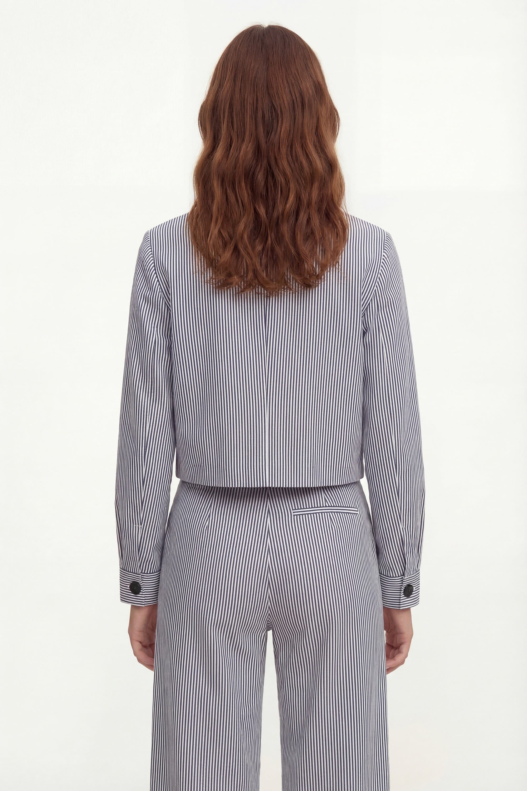 VESTE COURTE RAYEE - COURTNEY - MARINE VESTE NEW KOOKAI Mode Kookai