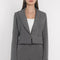 VESTE COURTE TESSA GRIS VESTE KOOKAI Mode Kookai