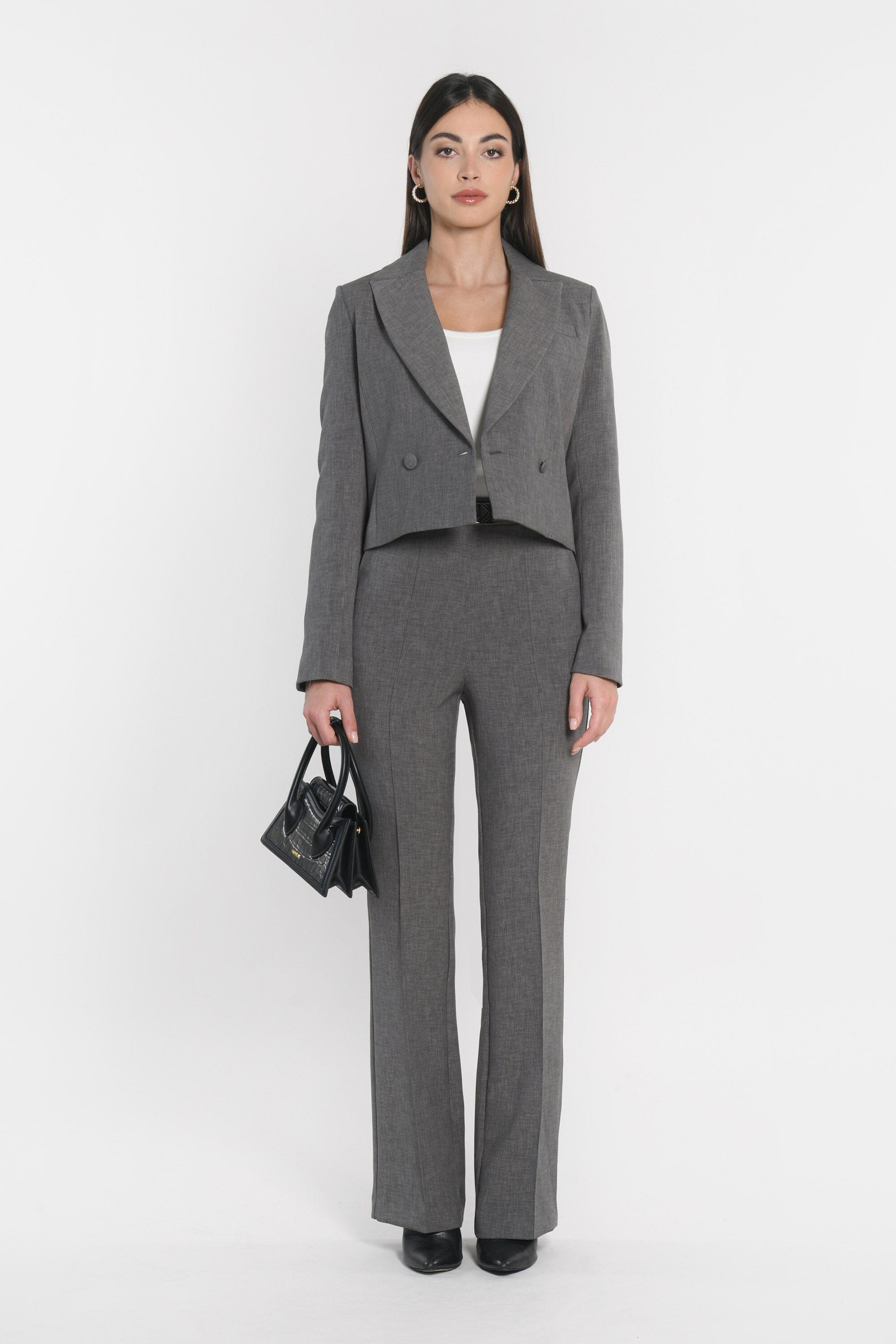 VESTE COURTE TESSA GRIS VESTE KOOKAI Mode Kookai
