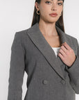 VESTE COURTE TESSA GRIS VESTE KOOKAI Mode Kookai