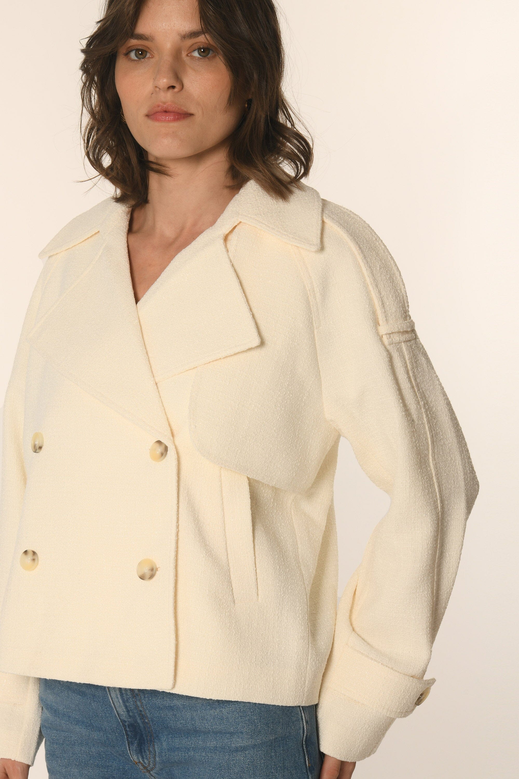 VESTE - CREME - ANNETTE VESTE NEW KOOKAI Mode Kookai