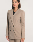 VESTE CROISÉE MACHA BEIGE VESTE KOOKAI Mode Kookai
