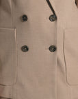 VESTE CROISÉE MACHA BEIGE VESTE KOOKAI Mode Kookai