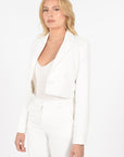 VESTE CROP KOBE Natural white VESTE KOOKAI Mode Kookai