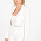 VESTE CROP KOBE Natural white VESTE KOOKAI Mode Kookai