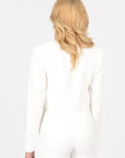 VESTE CROP KOBE Natural white VESTE KOOKAI Mode Kookai