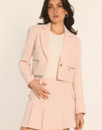 VESTE CROP - ROSE - ANNETTE VESTE NEW KOOKAI Mode Kookai