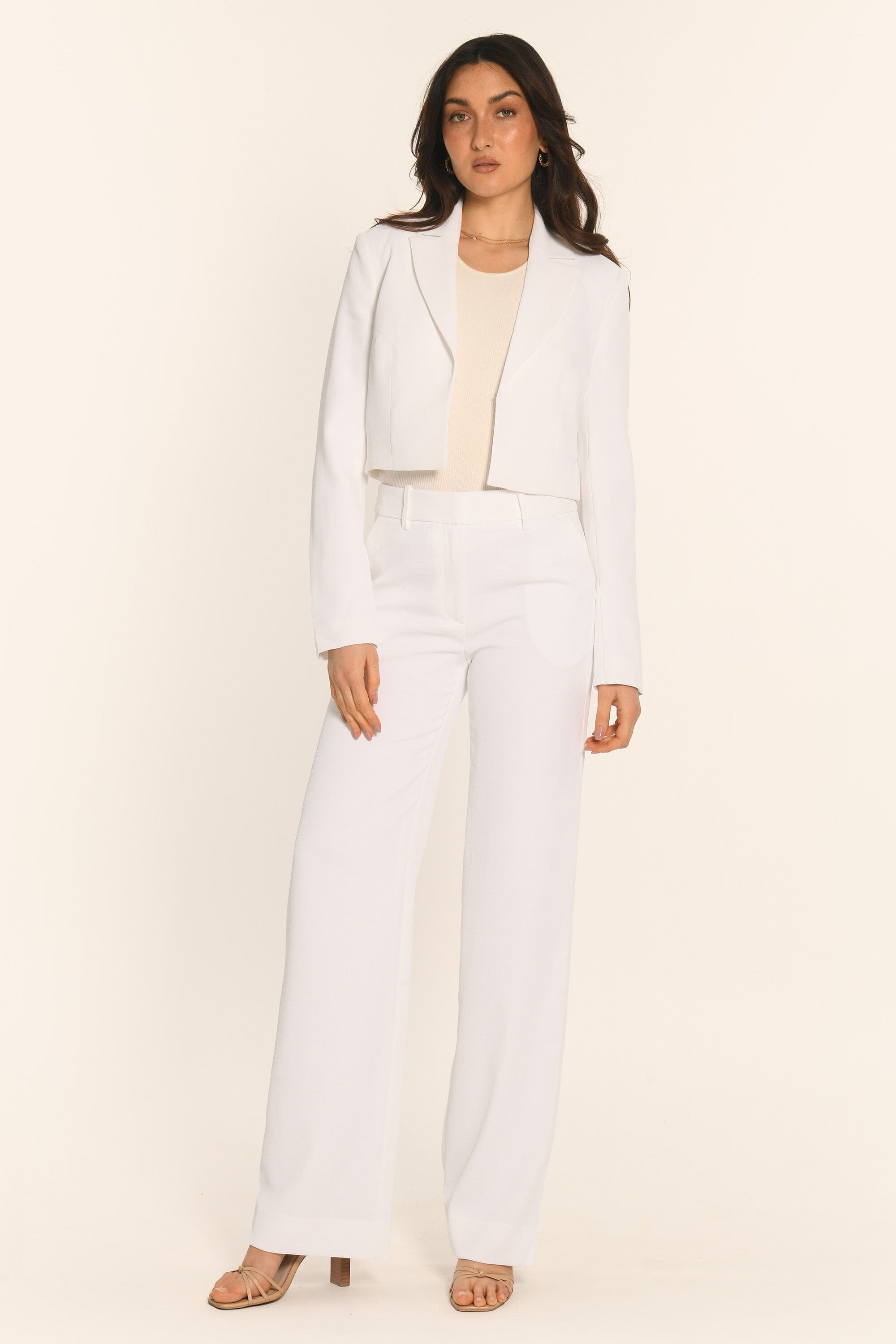 VESTE CROPPED - BLANC - ALBA VESTE NEW KOOKAI Mode Kookai
