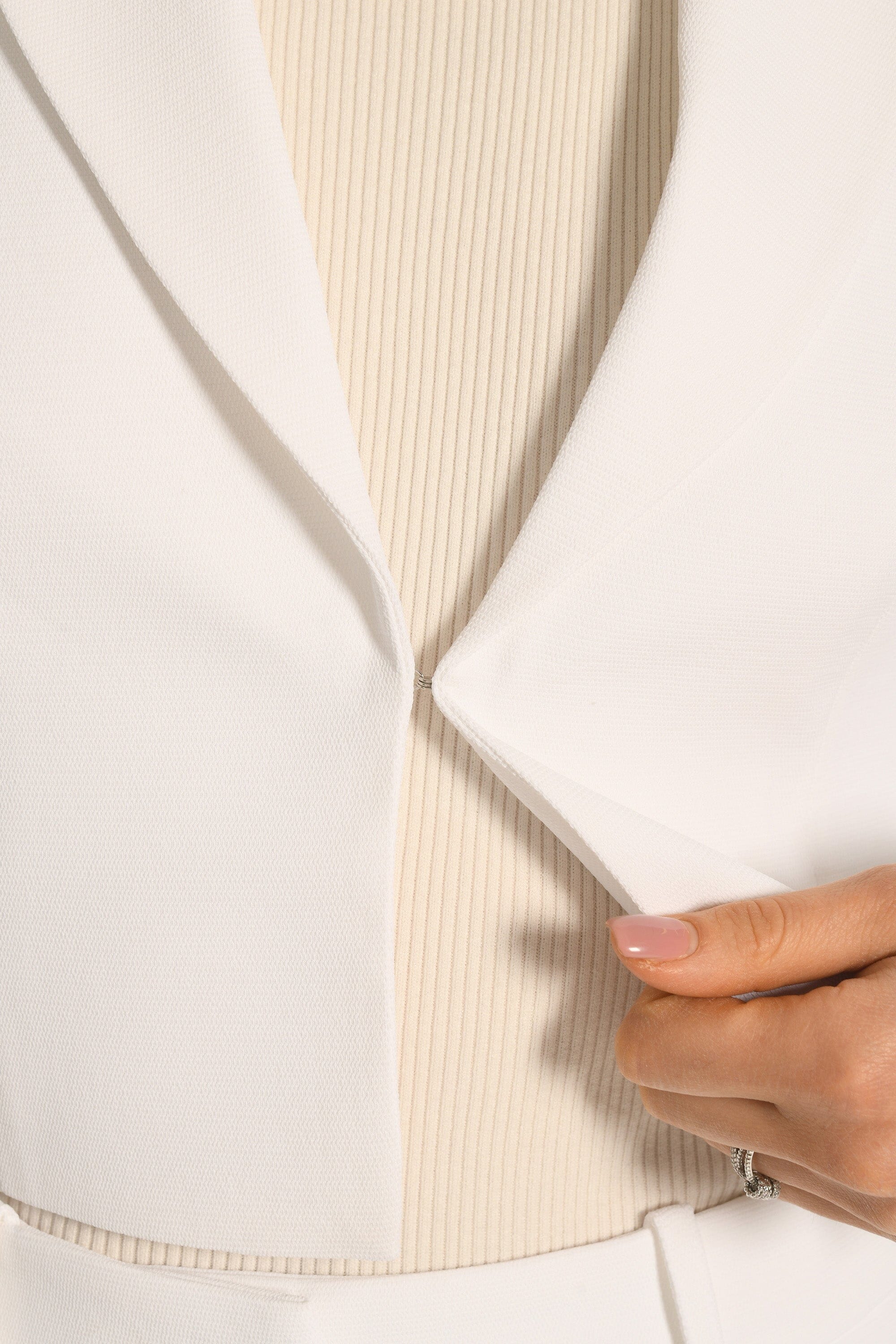 VESTE CROPPED - BLANC - ALBA VESTE NEW KOOKAI Mode Kookai