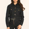 VESTE CROPPED - RINSE - ARIETTE VESTE SPORTSWEAR NEW KOOKAI Mode Kookai