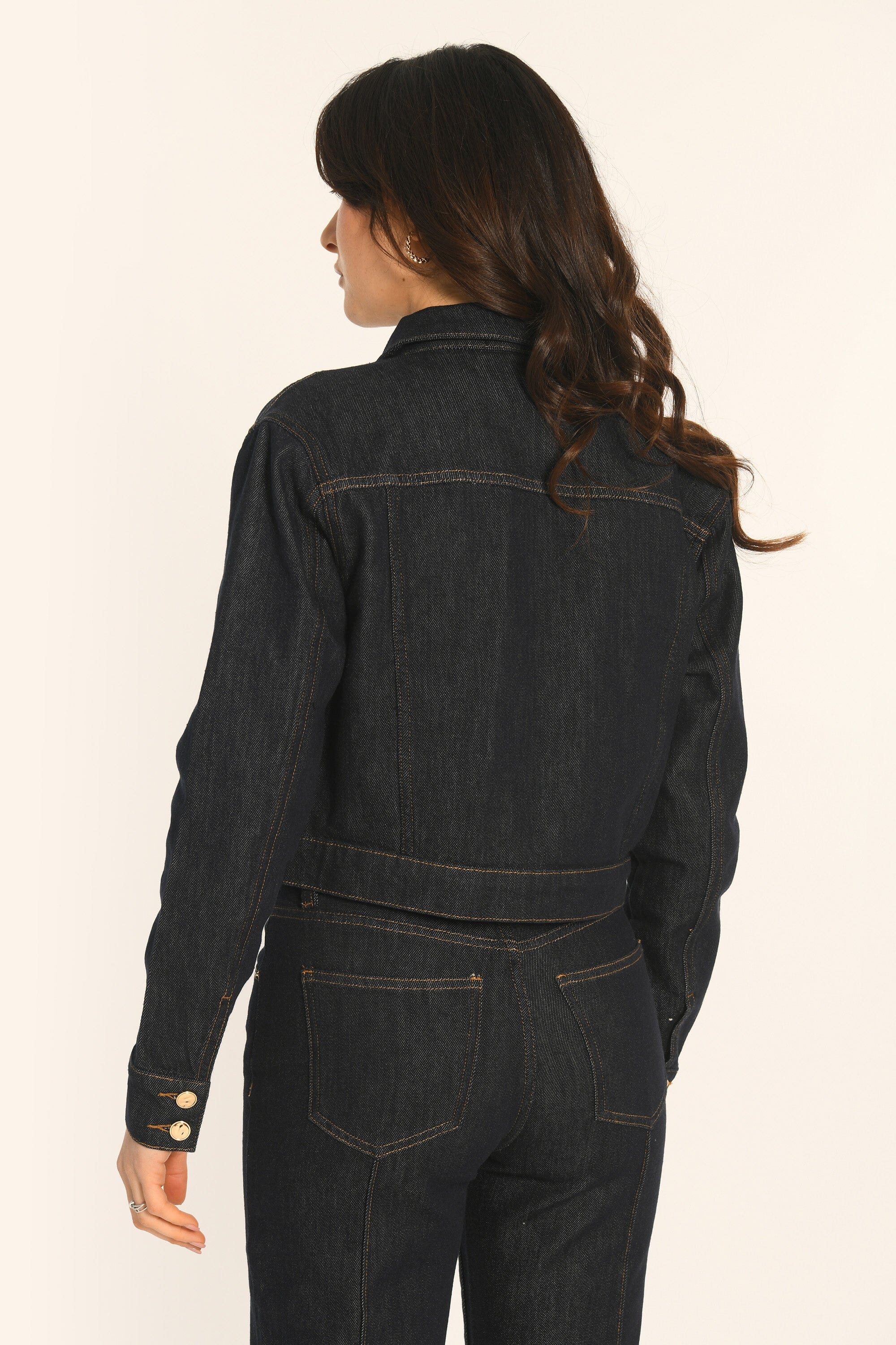 VESTE CROPPED - RINSE - ARIETTE VESTE SPORTSWEAR NEW KOOKAI Mode Kookai