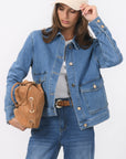 VESTE DENIM - BLANCHE - BLEACH VESTE SPORTSWEAR NEW KOOKAI Mode Kookai