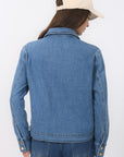 VESTE DENIM - BLANCHE - BLEACH VESTE SPORTSWEAR NEW KOOKAI Mode Kookai