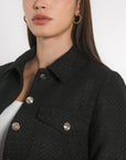 VESTE HALLY NOIR VESTE KOOKAI Mode Kookai