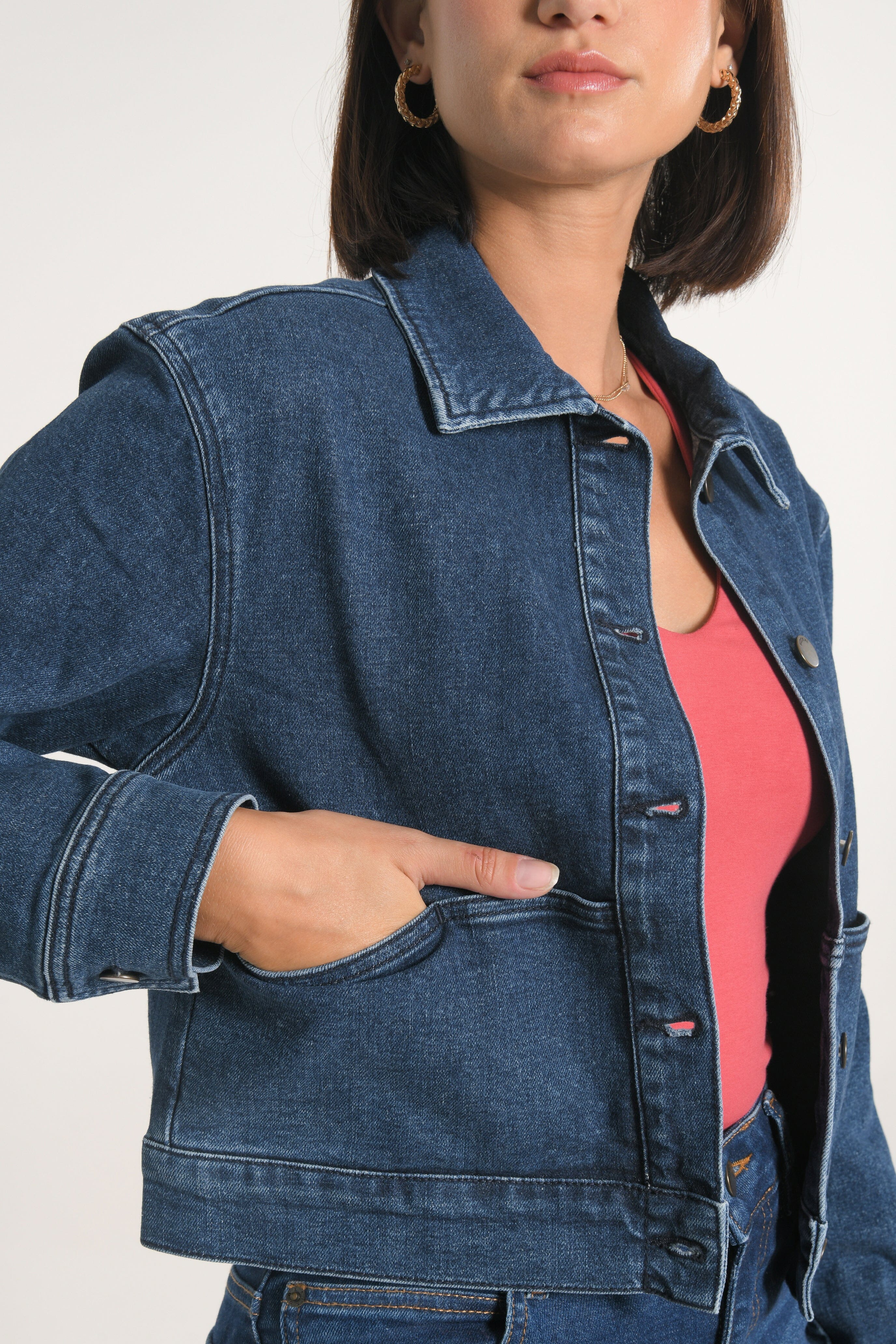VESTE JEAN JENNY STONE VESTE SPORTWEAR KOOKAI Mode Kookai