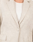 VESTE LIN LONGUE PALOMA WHEAT VESTE KOOKAI Mode Kookai