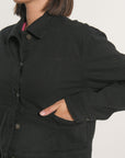 VESTE SPORT THADEE DENIM NOIR VESTE SPORTWEAR KOOKAI Mode Kookai