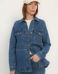 VESTE SPORTSWEAR - ACHILLE - VESTE STONE VESTE SPORTSWEAR NEW KOOKAI Mode Kookai