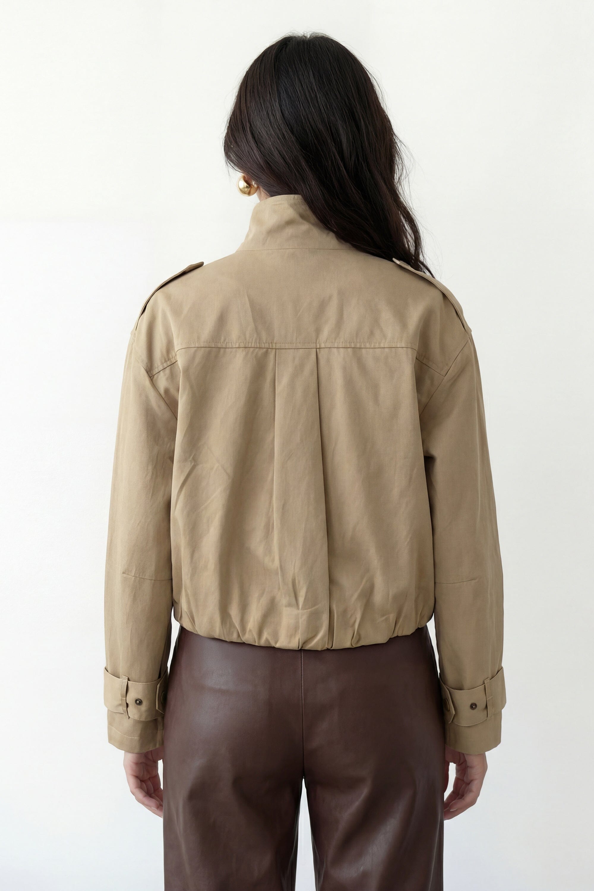 VESTE SPORTSWEAR - CASIM - BEIGE VESTE SPORTSWEAR NEW KOOKAI Mode Kookai