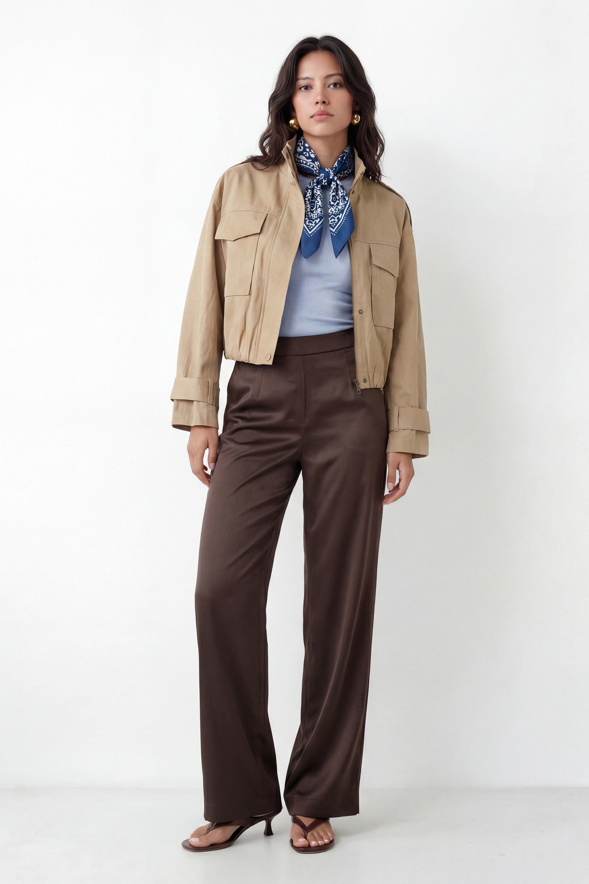 VESTE SPORTSWEAR - CASIM - BEIGE VESTE SPORTSWEAR NEW KOOKAI Mode Kookai