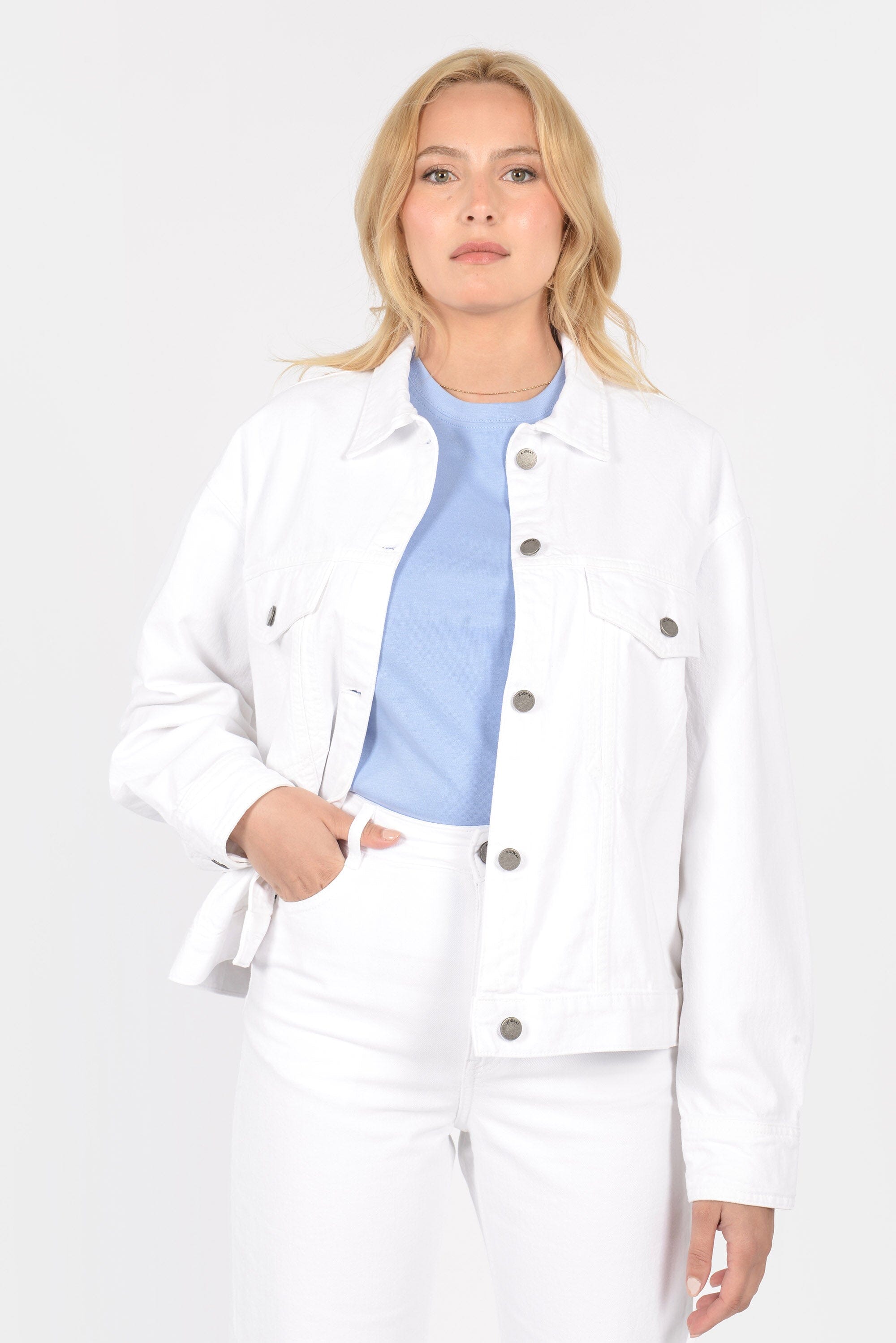 VESTE SPORTSWEAR REMO WHITE VESTE SPORTSWEAR KOOKAI Mode Kookai