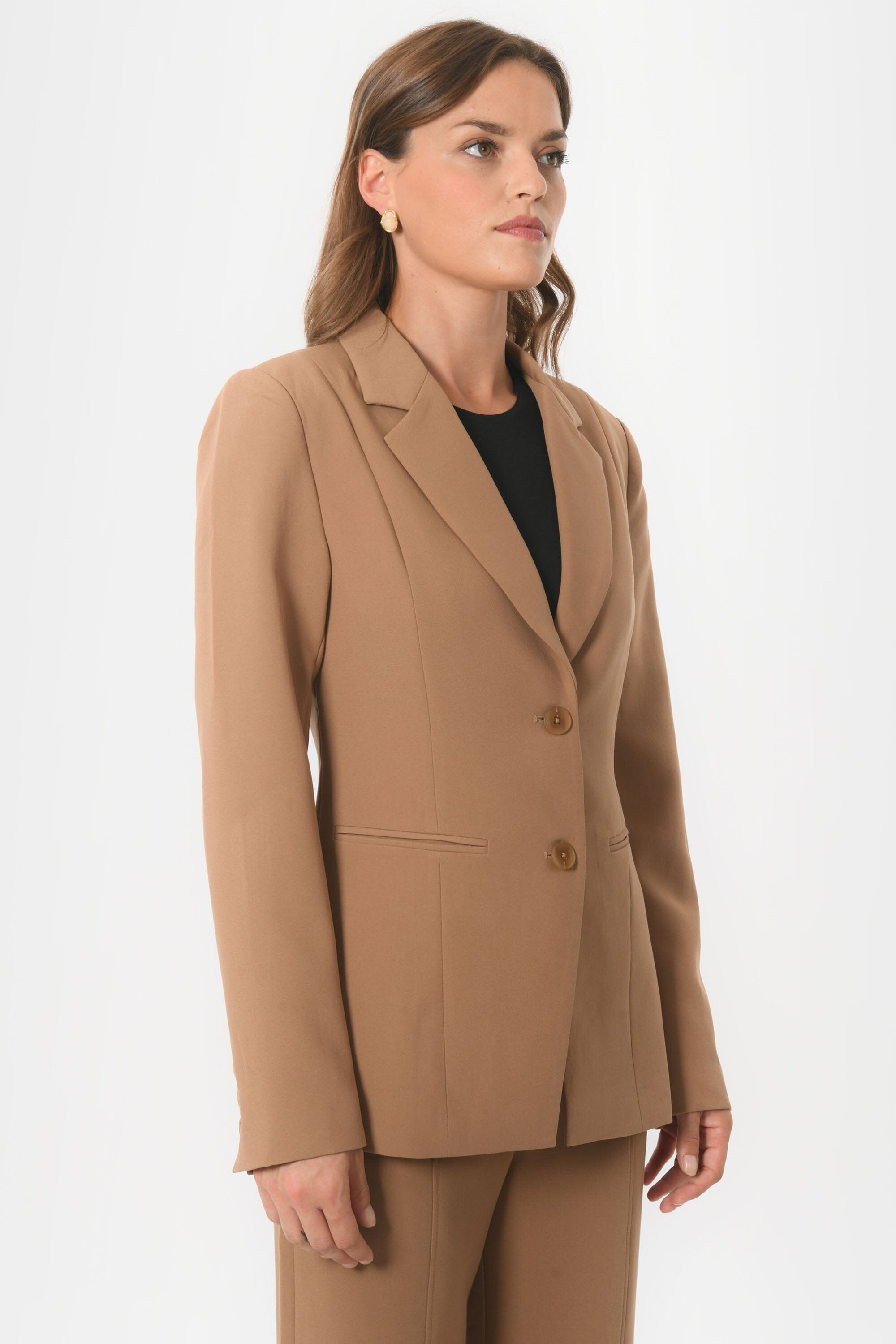 VESTE TAILLEUR - BROOKLYN - BEIGE VESTE NEW KOOKAI Mode Kookai