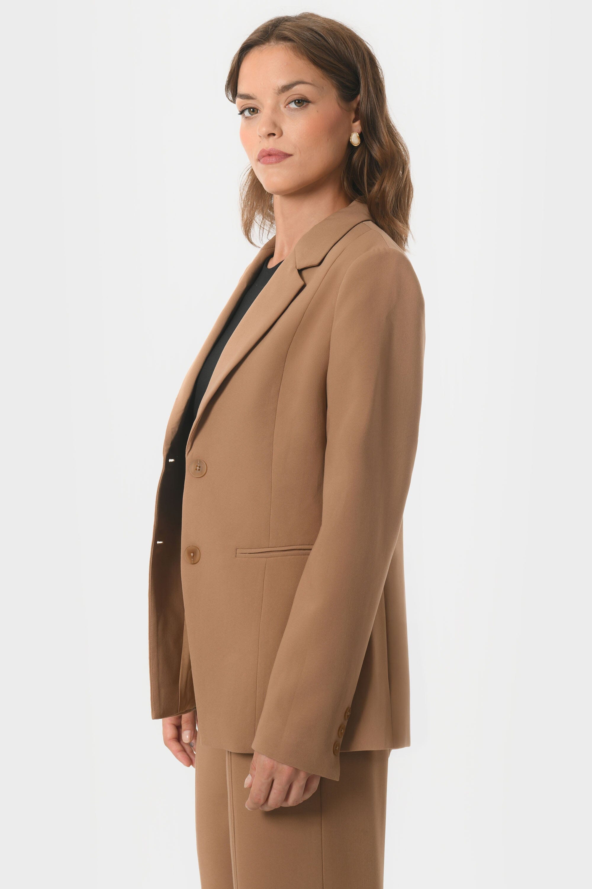 VESTE TAILLEUR - BROOKLYN - BEIGE VESTE NEW KOOKAI Mode Kookai