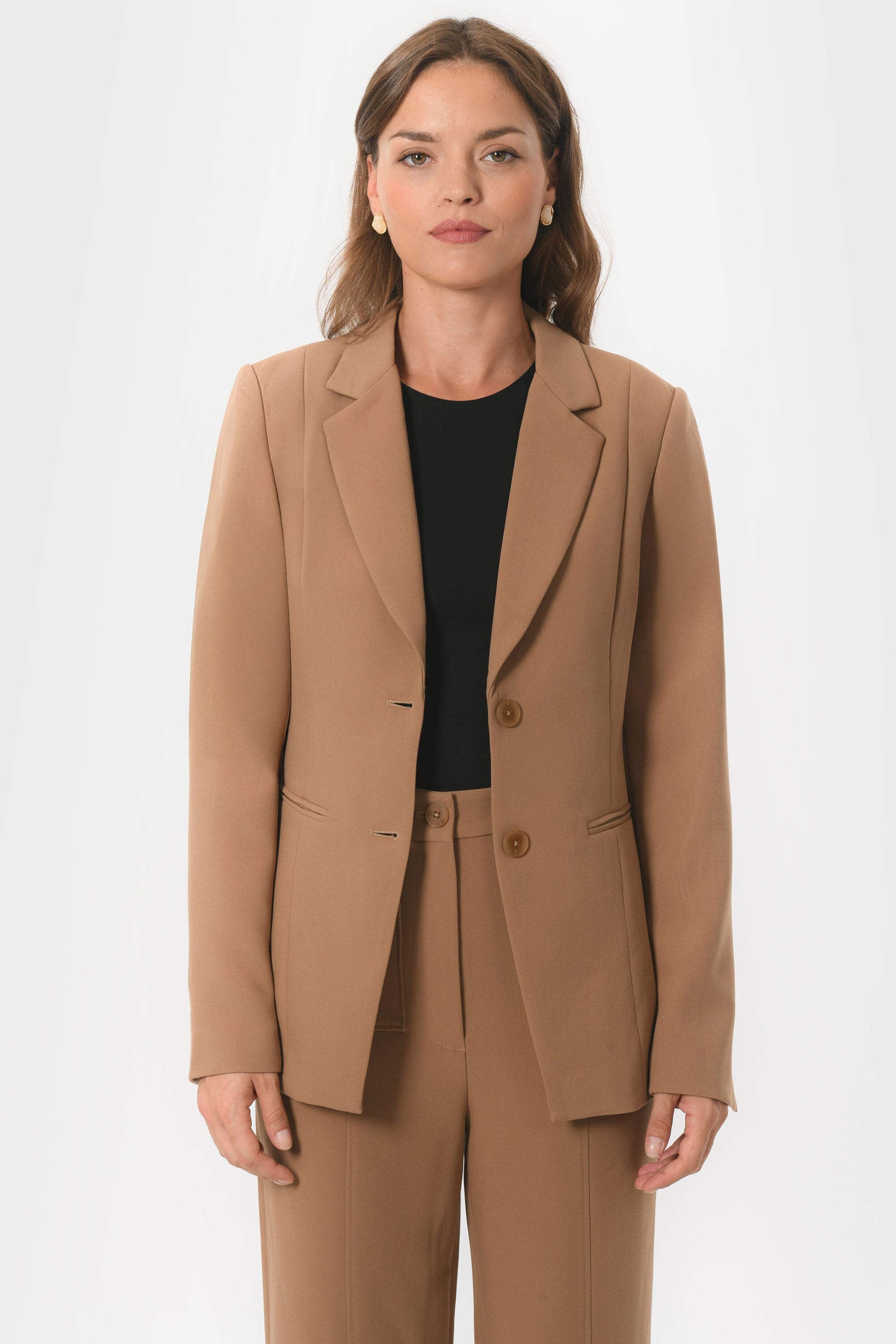 VESTE TAILLEUR - BROOKLYN - BEIGE VESTE NEW KOOKAI Mode Kookai