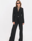 VESTE TAILLEUR - BROOKLYN - NOIR VESTE NEW KOOKAI Mode Kookai
