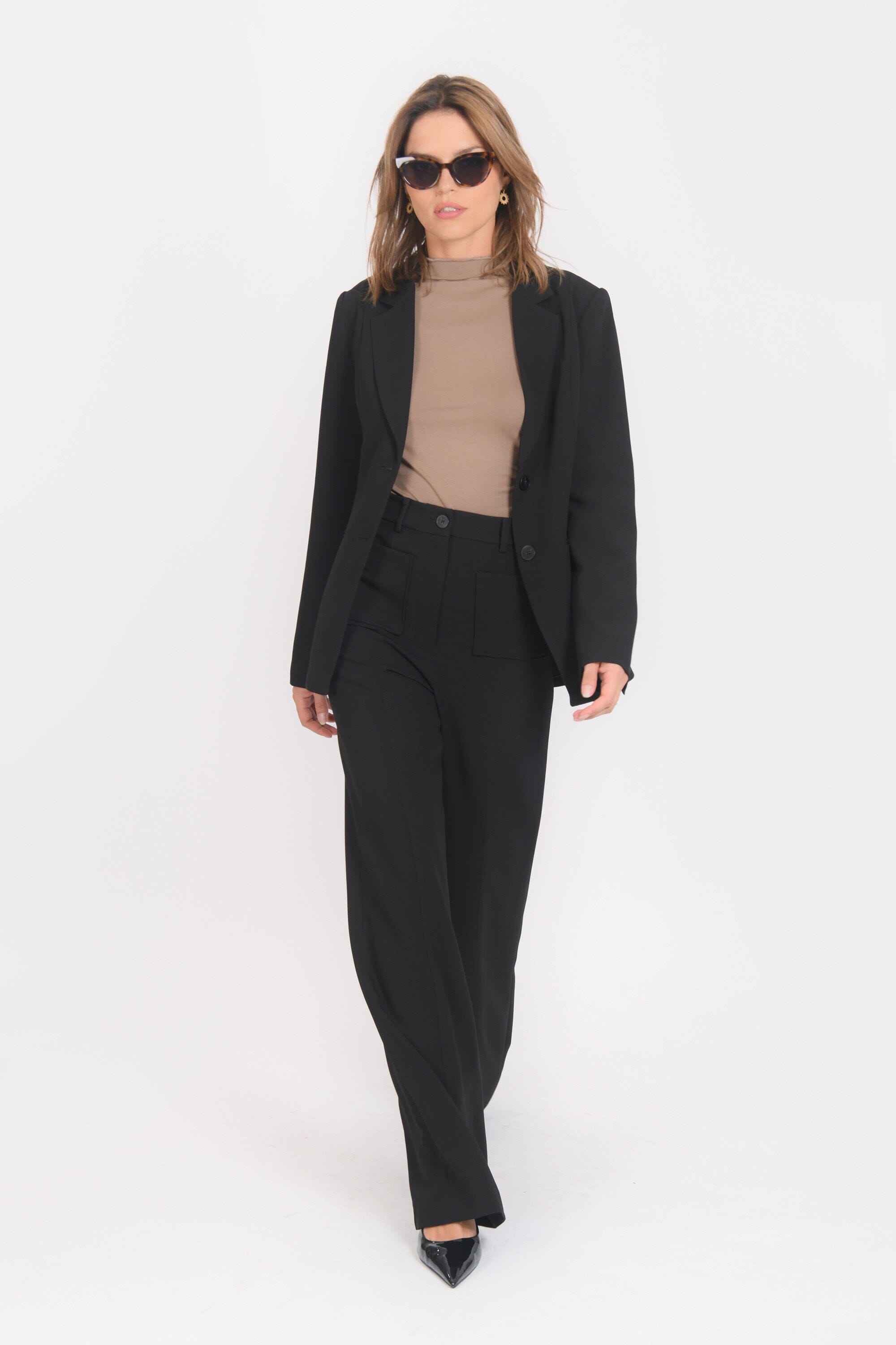 VESTE TAILLEUR - BROOKLYN - NOIR VESTE NEW KOOKAI Mode Kookai