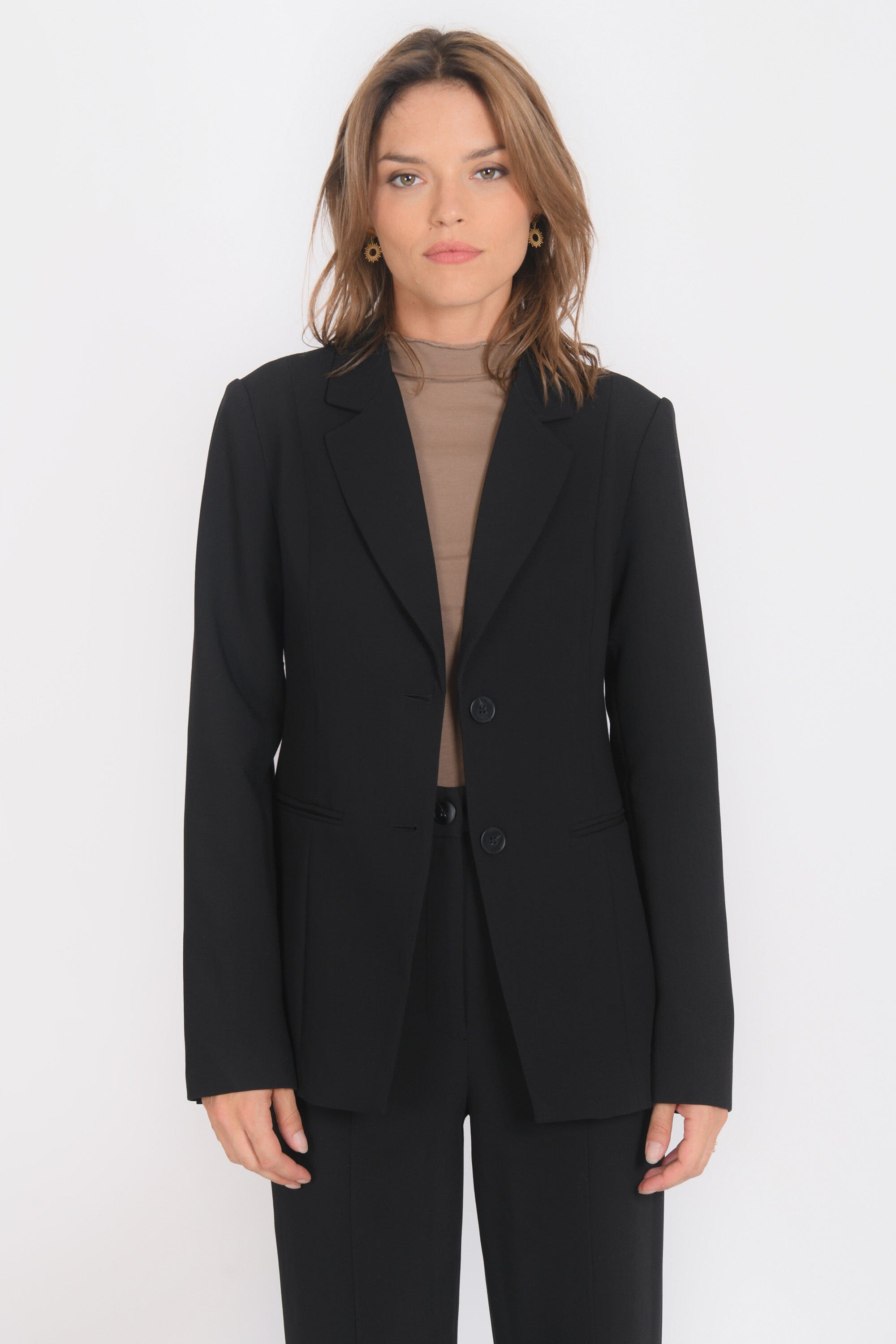 VESTE TAILLEUR - BROOKLYN - NOIR VESTE NEW KOOKAI Mode Kookai