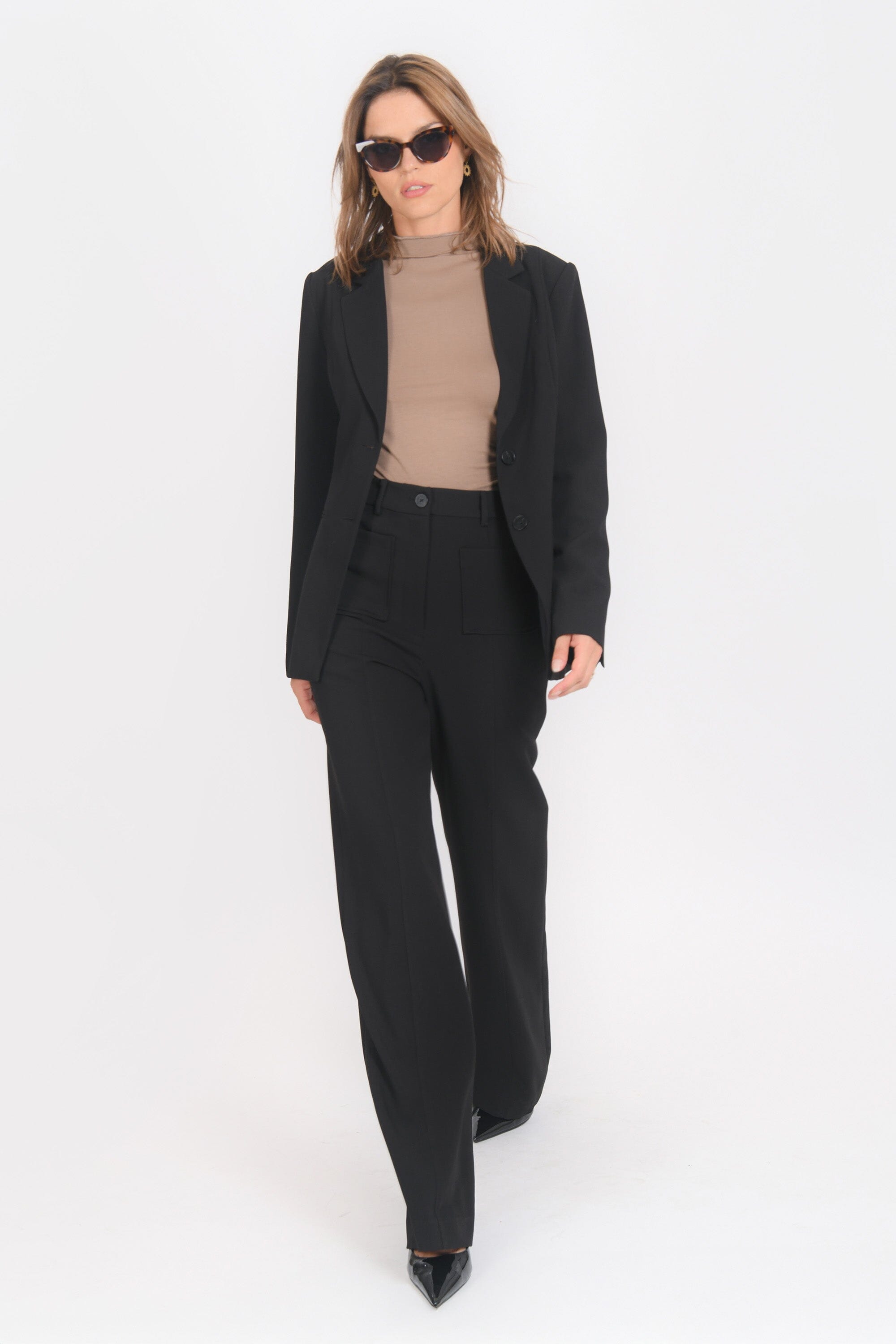 VESTE TAILLEUR - BROOKLYN - NOIR VESTE NEW KOOKAI Mode Kookai