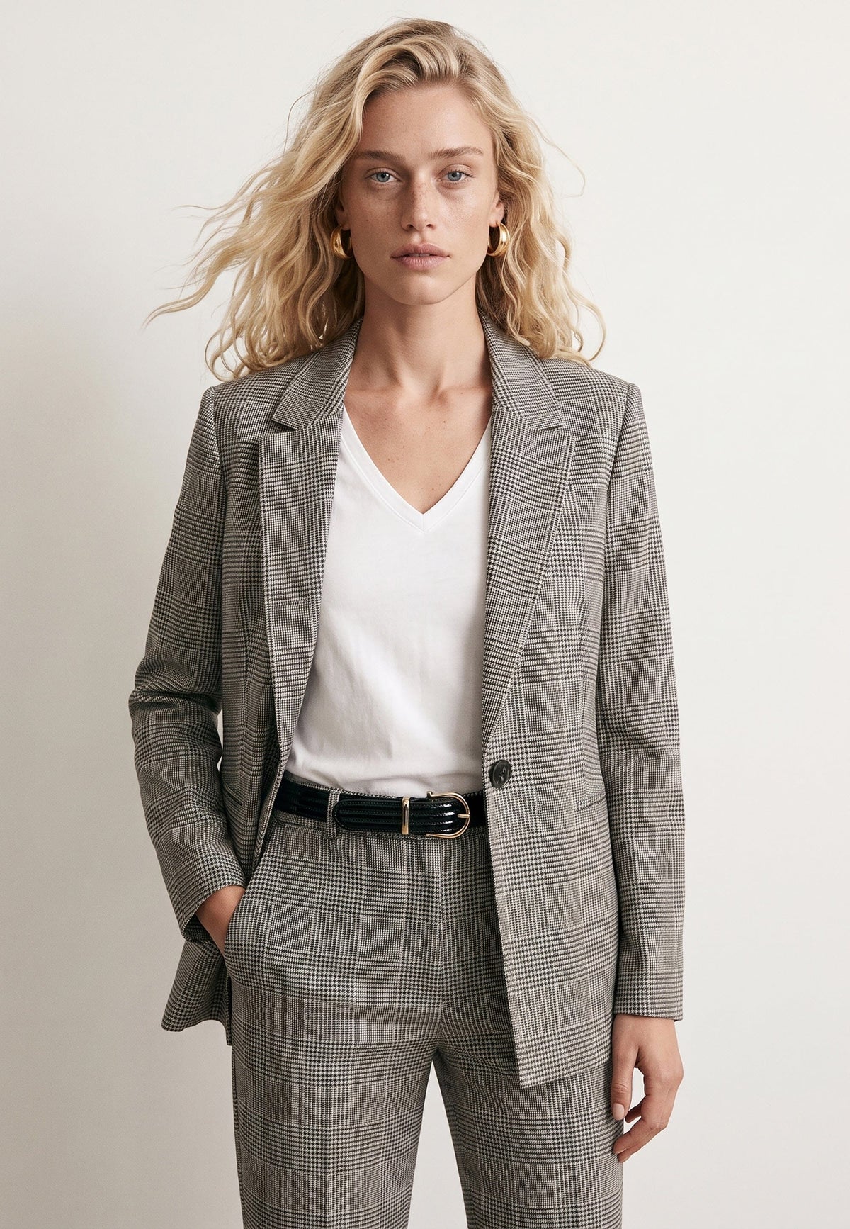 VESTE TAILLEUR - DIXIE - GRIS VESTE NEW KOOKAI Mode Kookai