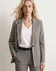 VESTE TAILLEUR - DIXIE - GRIS VESTE NEW KOOKAI Mode Kookai