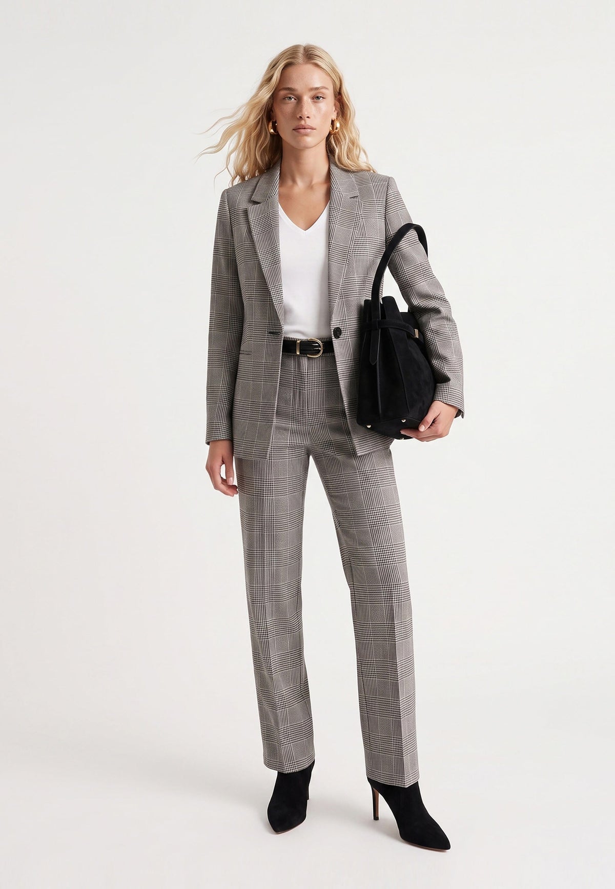 VESTE TAILLEUR - DIXIE - GRIS VESTE NEW KOOKAI Mode Kookai