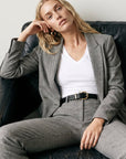 VESTE TAILLEUR - DIXIE - GRIS VESTE NEW KOOKAI Mode Kookai
