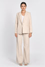 VESTE TAILLEUR TENNIS LARRY BEIGE/BLANC VESTE KOOKAI Mode Kookai