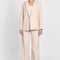 VESTE TAILLEUR TENNIS LARRY BEIGE/BLANC VESTE KOOKAI Mode Kookai